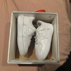 Classic White Kids Sneakers